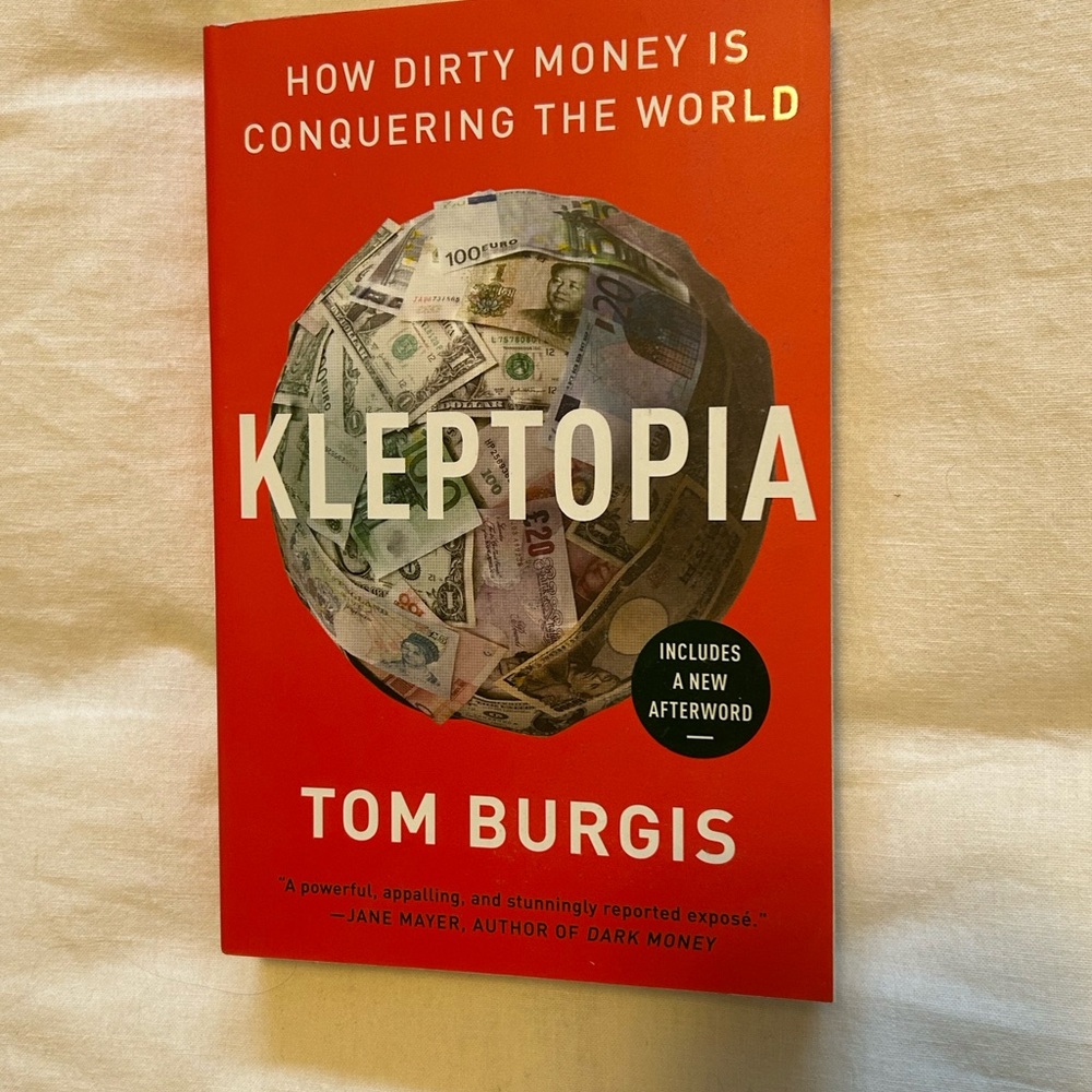 Kleptopia by Tom Burgis